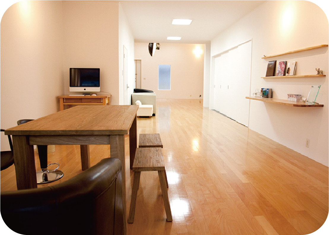 フォトスタジオ内